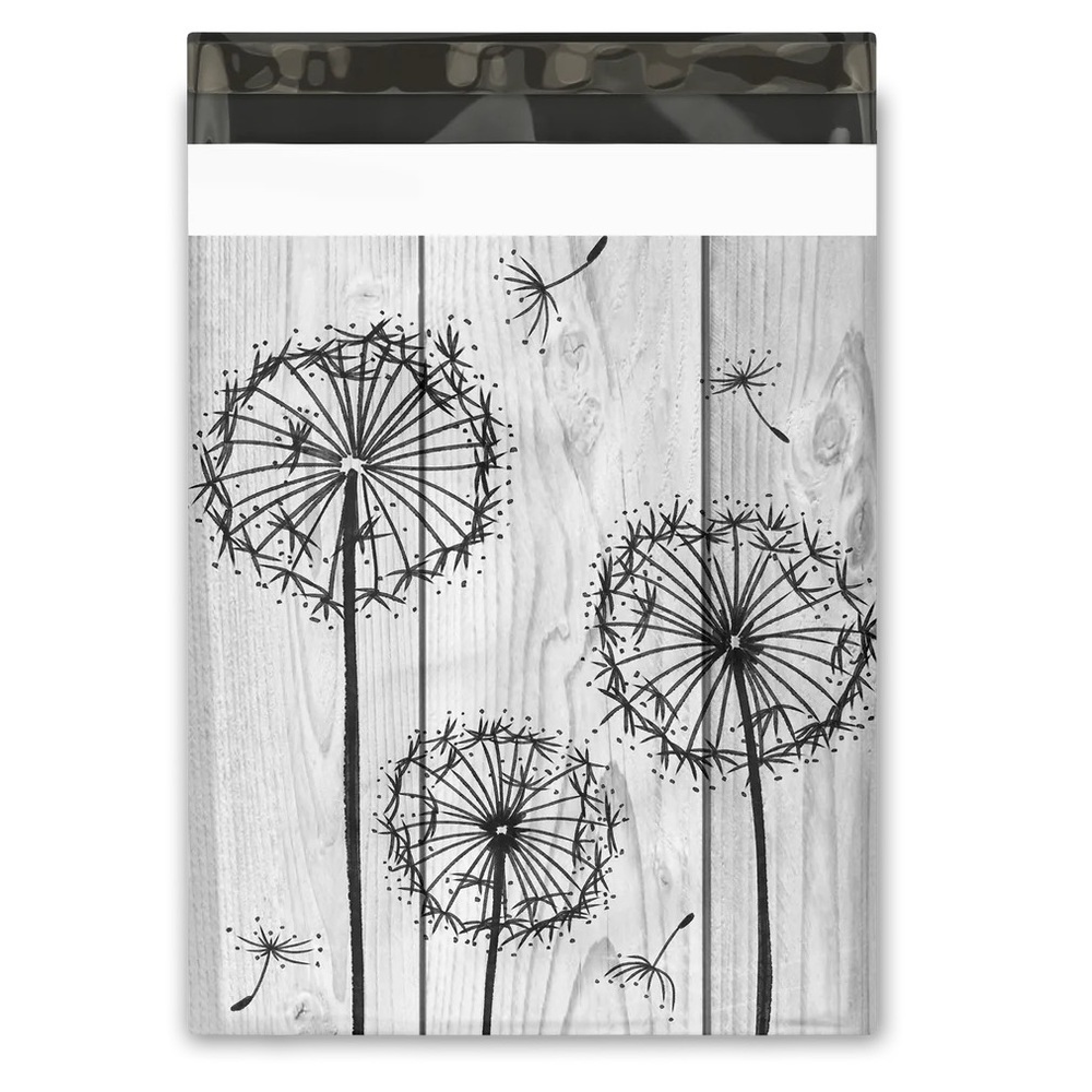 Dandelion Designer Poly Mailer’s 10x13 Pack of 25